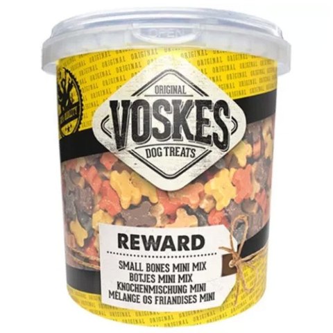 Voskes Training Treats Bones Mini Mix - przysmak treningowy dla psa mini kości mix 500g Voskes Training Treats Bones Mini Mix - przysmak treningowy dla psa mini kości mix 500g