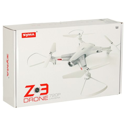 Kik Sp. z o. o. Sp. k. Dron RC SYMA Z3 kamera HD 2.4GHz biały Kik Sp. z o. o. Sp. k. Dron RC SYMA Z3 kamera HD 2.4GHz biały