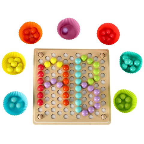 Kik Sp. z o. o. Sp. k. Układanka edukacyjna mozaika z kulek koraliki montessori 77 el. Kik Sp. z o. o. Sp. k. Układanka edukacyjna mozaika z kulek koraliki montessori 77 el.