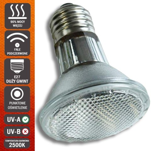 Komodo Halogen 35W - halogen grzewczy 3w1 Komodo Halogen 35W - halogen grzewczy 3w1