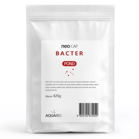 Neo CAP Bacter POND 420g - bakterie do oczka wodnego 30.000l Neo CAP Bacter POND 420g - bakterie do oczka wodnego 30.000l