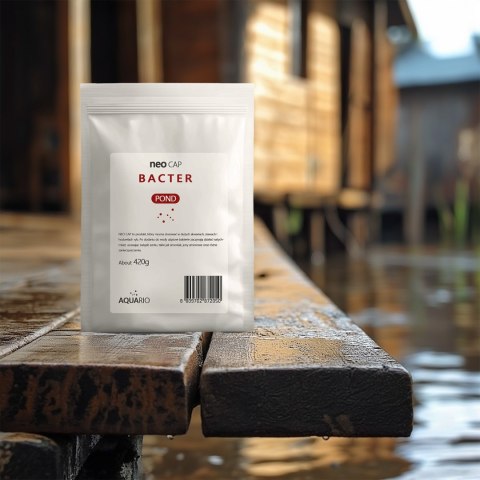 Neo CAP Bacter POND 420g - bakterie do oczka wodnego 30.000l Neo CAP Bacter POND 420g - bakterie do oczka wodnego 30.000l