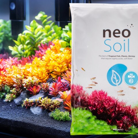 Neo Soil Plant No CO2 RICH - podłoże do akwarium roślinnego 8l Neo Soil Plant No CO2 RICH - podłoże do akwarium roślinnego 8l