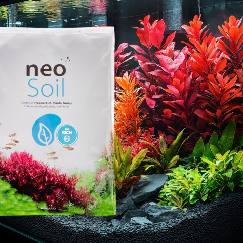 Neo Soil Plant No CO2 RICH - podłoże do akwarium roślinnego 8l Neo Soil Plant No CO2 RICH - podłoże do akwarium roślinnego 8l
