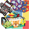Kik Sp. z o. o. Sp. k. Sorter pudełko z chusteczkami sensoryczne montessori mata 2w1