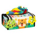 Kik Sp. z o. o. Sp. k. Sorter pudełko z chusteczkami sensoryczne montessori mata 2w1