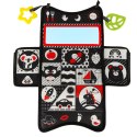 Kik Sp. z o. o. Sp. k. Sorter pudełko z chusteczkami sensoryczne montessori mata 2w1