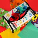 Kik Sp. z o. o. Sp. k. Sorter pudełko z chusteczkami sensoryczne montessori mata 2w1