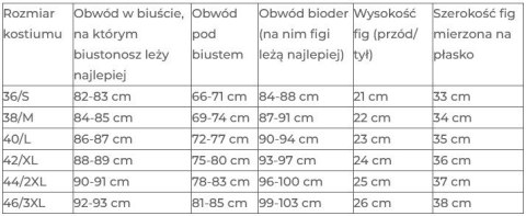 KOSTIUM KĄPIELOWY AMINA M-658 KOSTIUM KĄPIELOWY AMINA M-658