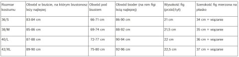 KOSTIUM KĄPIELOWY ETERI M-710 KOSTIUM KĄPIELOWY ETERI M-710