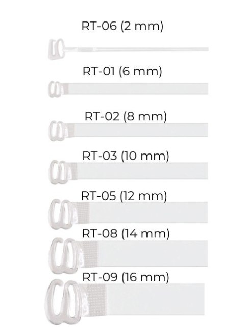 RAMIĄCZKA SILIKONOWE RT-02 8MM RAMIĄCZKA SILIKONOWE RT-02 8MM