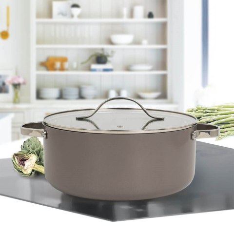 Garnek z pokrywką 24 cm 4,1L MAESTRO MR-4009-24 Maestro Garnek z pokrywką 24 cm 4,1L MAESTRO MR-4009-24 Maestro