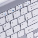 Kik Sp. z o. o. Sp. k. Klawiatura bezprzewodowa bluetooth Smart TV srebrna