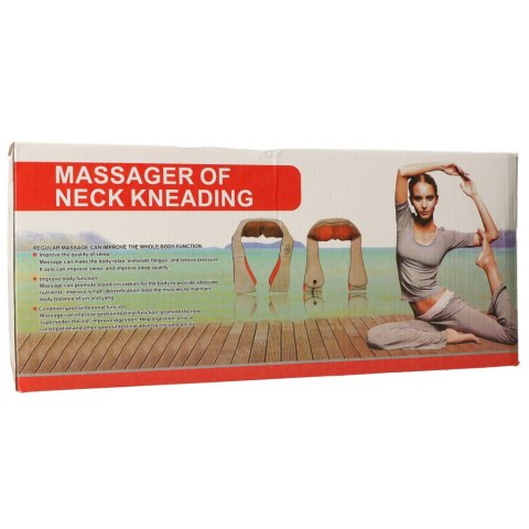 Kik Sp. z o. o. Sp. k. Kołnierz masujący rozgrzewający masażer Shiatsu szyi karku pleców Kik Sp. z o. o. Sp. k. Kołnierz masujący rozgrzewający masażer Shiatsu szyi karku pleców