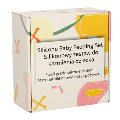 Kik Sp. z o. o. Sp. k. Naczynia silikonowe dla dzieci sowa zestaw 8 elementów zielone Kik Sp. z o. o. Sp. k. Naczynia silikonowe dla dzieci sowa zestaw 8 elementów zielone
