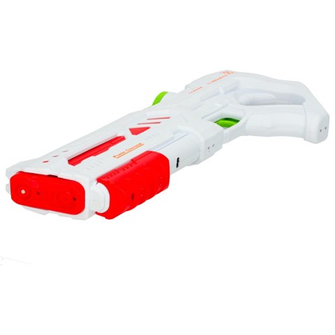 Kik Sp. z o. o. Sp. k. Pistolet karabin na wodę elektryczny mocny profesjonalny broń wodna dla dzieci biały Kik Sp. z o. o. Sp. k. Pistolet karabin na wodę elektryczny mocny profesjonalny broń wodna dla dzieci biały