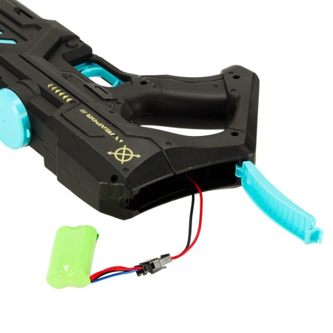 Kik Sp. z o. o. Sp. k. Pistolet karabin na wodę elektryczny mocny profesjonalny broń wodna dla dzieci czarny Kik Sp. z o. o. Sp. k. Pistolet karabin na wodę elektryczny mocny profesjonalny broń wodna dla dzieci czarny