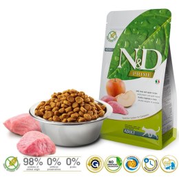 FARMINA N&D Prime Boar & Apple Adult - sucha karma dla kota - 5kg Farmina
