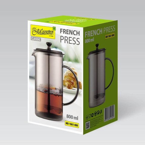 Prasa francuska MAESTRO 800ML MR-1861-800 Maestro Prasa francuska MAESTRO 800ML MR-1861-800 Maestro
