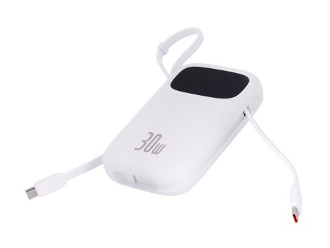 BASEUS POWERBANK QPOW2 20000MAH 30W (BIAŁY) Baseus BASEUS POWERBANK QPOW2 20000MAH 30W (BIAŁY) Baseus