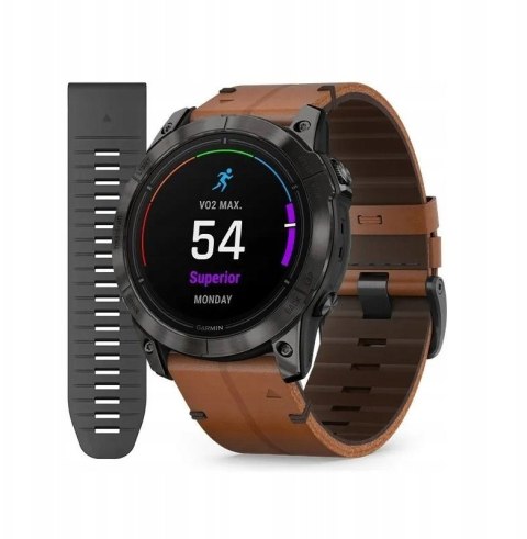 Garmin Epix Pro Gen 2 51 mm Sapphire Szary z powłoką węglową Garmin Garmin Epix Pro Gen 2 51 mm Sapphire Szary z powłoką węglową Garmin