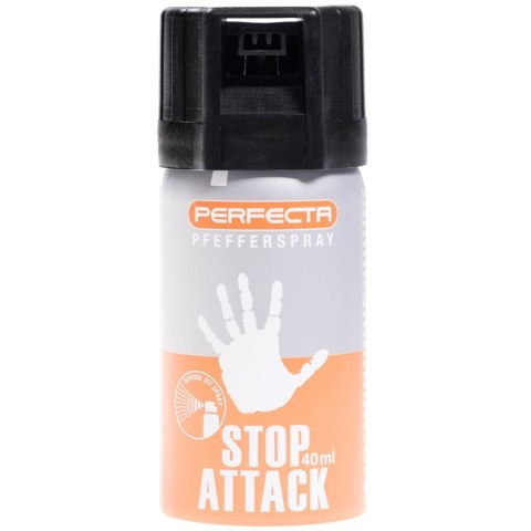 Gaz pieprzowy Perfecta Stop Attack stożek 40 ml UMAREX Gaz pieprzowy Perfecta Stop Attack stożek 40 ml UMAREX
