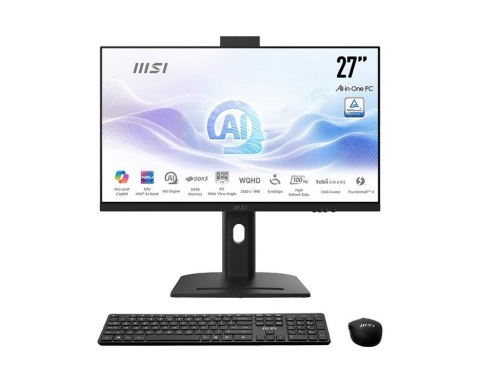 MSI AIO Modern AM273QP AI 1UM-078EU Intel Core 5 Processor 125H 27" IPS LED FHD Non-Touch Anti-Glare 16GB SSD1TB M.2 AX211 WiFi MSI MSI AIO Modern AM273QP AI 1UM-078EU Intel Core 5 Processor 125H 27" IPS LED FHD Non-Touch Anti-Glare 16GB SSD1TB M.2 AX211 WiFi MSI