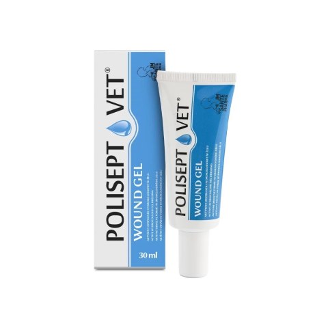 JM SANTE POLISEPT VET GEL opatrunek żelowy 30ml JM Sante JM SANTE POLISEPT VET GEL opatrunek żelowy 30ml JM Sante