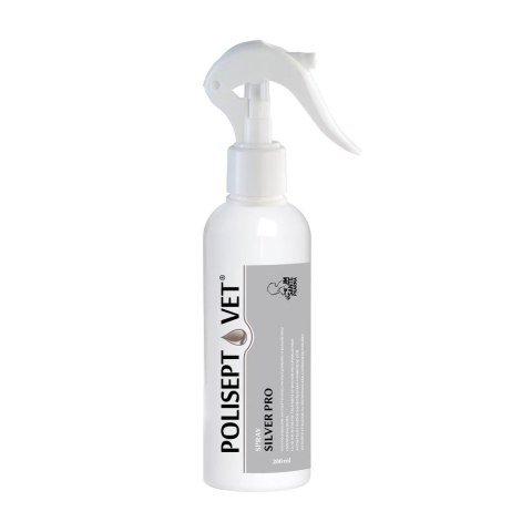 JM SANTE POLISEPT VET SPRAY PRO SILVER do pielęgnacji ran 200ml JM Sante JM SANTE POLISEPT VET SPRAY PRO SILVER do pielęgnacji ran 200ml JM Sante