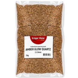 Kruger Meier Amber Glow Quartz 2-3,5 mm - Żwirek akwarystyczny 2 kg