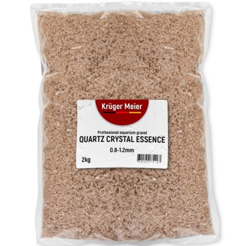 Kruger Meier Quartz Crystal Essence 0,8-1,2 mm - Piasek akwarystyczny 2 kg