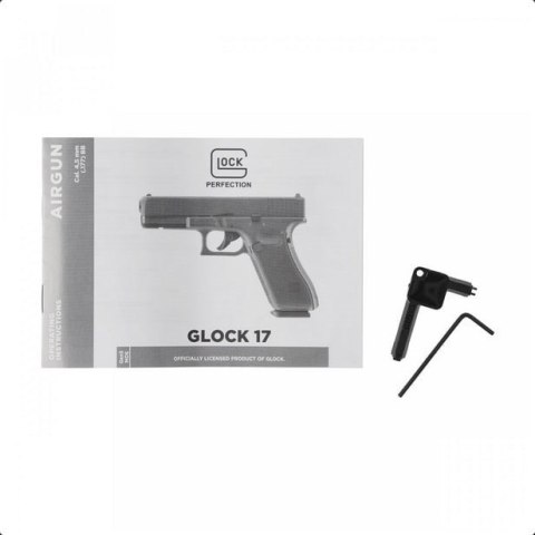 Replika pistolet ASG Glock 17 gen 5 6 mm CO2 Glock Replika pistolet ASG Glock 17 gen 5 6 mm CO2 Glock