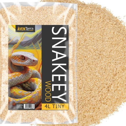 Aventerra Sweden SNAKEEY Wood Tiny 4l - podłoże dla węży i gryzoni Aventerra Sweden SNAKEEY Wood Tiny 4l - podłoże dla węży i gryzoni