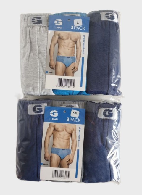 SLIPY MĘSKIE 3-PACK SLIPY MĘSKIE 3-PACK