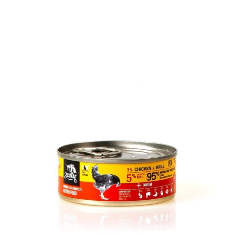 3Coty CHICKEN + KRILL for Kittens 80g 3coty