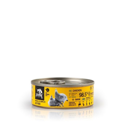 3Coty CHICKEN with Spirulina for Senior Cats 80g 3coty