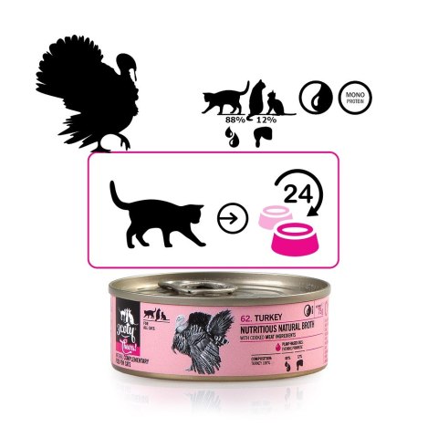 3Coty TURKEY Cheers! Complementary feed for cats 75g 3coty