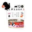 3Coty TURKEY + KRILL for Adult cats 80g 3coty