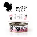 3Coty TURKEY for Adult cats 80g 3coty