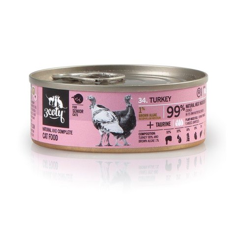 3Coty TURKEY for Senior Cats 80g 3coty