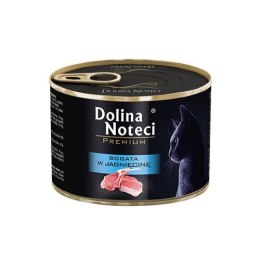 DOLINA NOTECI Premium bogata w jagnięcinę - mokra karma dla kota - 185g DOLINA NOTECI