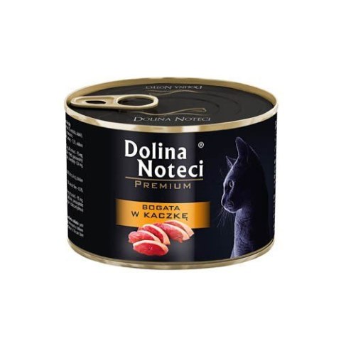 DOLINA NOTECI Premium bogata w kaczkę - mokra karma dla kota - 185 g DOLINA NOTECI