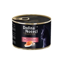 DOLINA NOTECI Premium bogata w łososia - mokra karma dla kota - 185g DOLINA NOTECI