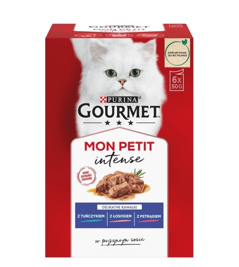 GOURMET Mon Petit Mix Rybny - mokra karma dla kota - 6x50g PURINA NESTLE