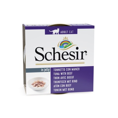 SCHESIR Adult FIlety z wołowiny z Tuńczykiem 85g Schesir