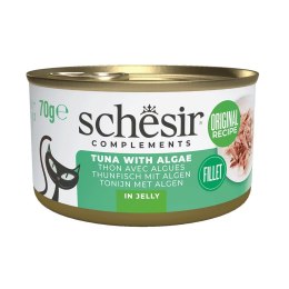 SCHESIR Adult w Galarecie Tuńczyk z Algami 70g Schesir