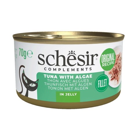 SCHESIR Adult w Galarecie Tuńczyk z Algami 70g Schesir