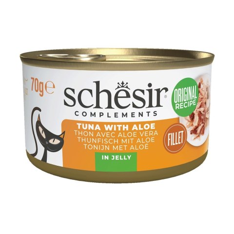 SCHESIR Adult w Galarecie Tuńczyk z Aloesem 70g Schesir