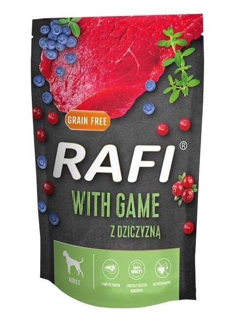 Dolina Noteci Rafi dziczyzna,borówka,żurawina 500g DOLINA NOTECI