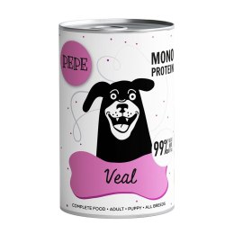 Paka Zwierzaka Pepe Veal 99% cielęcina 400g PAKA ZWIERZAKA